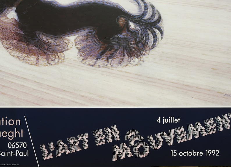 GIACOMO BALLA Exhibition Poster for Fondation Maeght - Etsy
