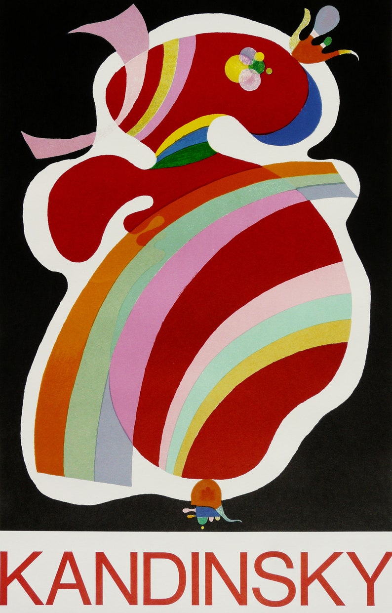 Kandinsky Lettering WASSILY KANDINSKY:
