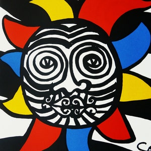 ALEXANDER CALDER: Original Lithograph from Derriere le Miroir, 1966. Printed by Maeght Editeur, Paris.