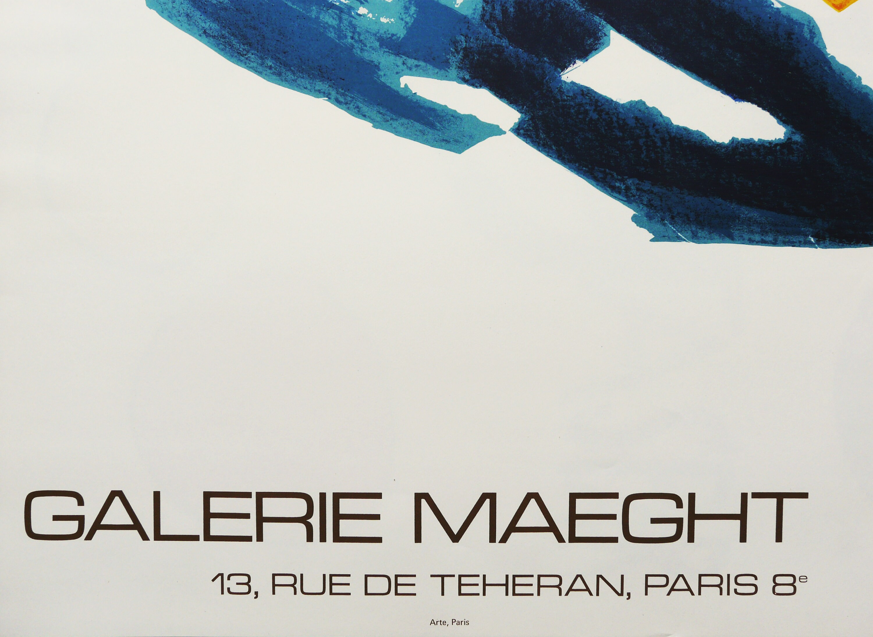JEAN BAZAINE: Original Lithographic Exhibition Poster for