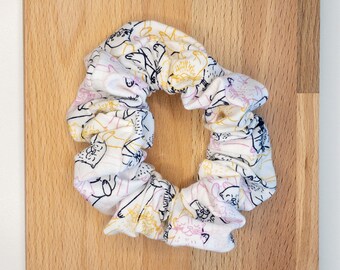 gift set Valentines Otters and rainbows scrunchie bunch set custom message gift,oversized scrunchie pack scrunchie bundle