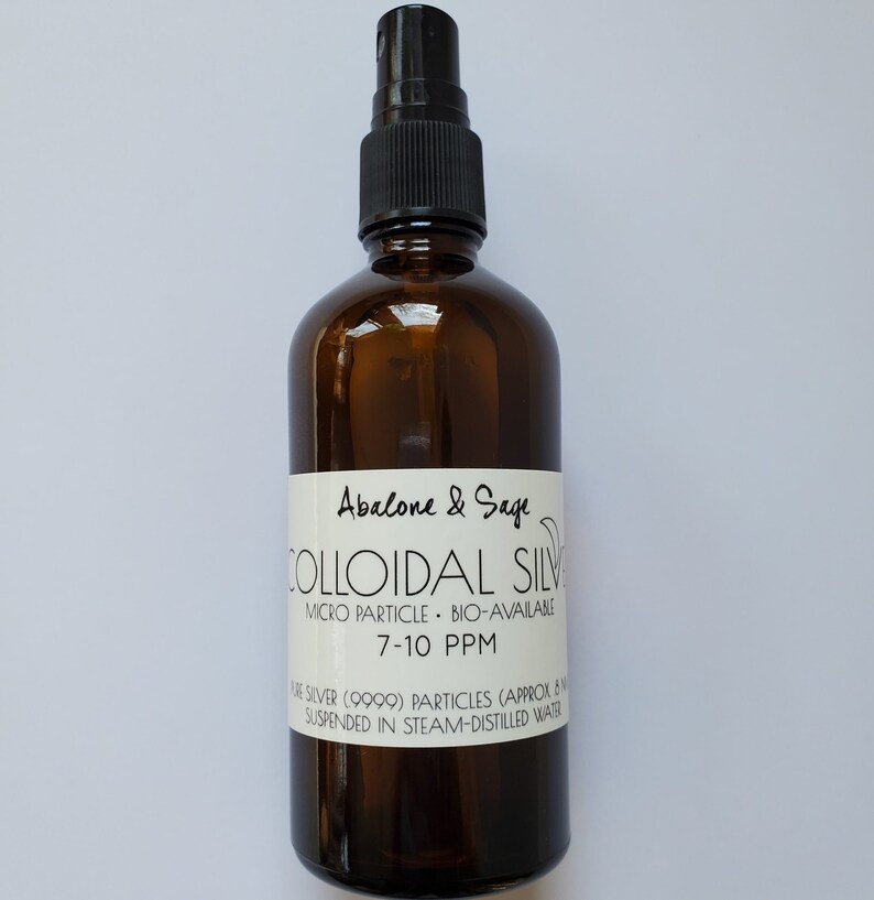 PURE COLLOIDAL SILVER Etsy