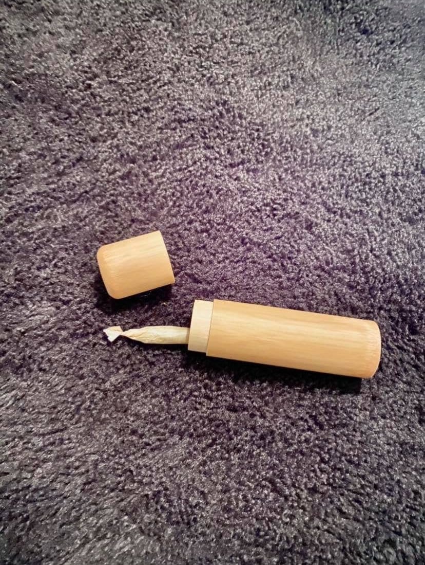 Wood/bamboo/joint holder/joint case/weed holder/bud Etsy