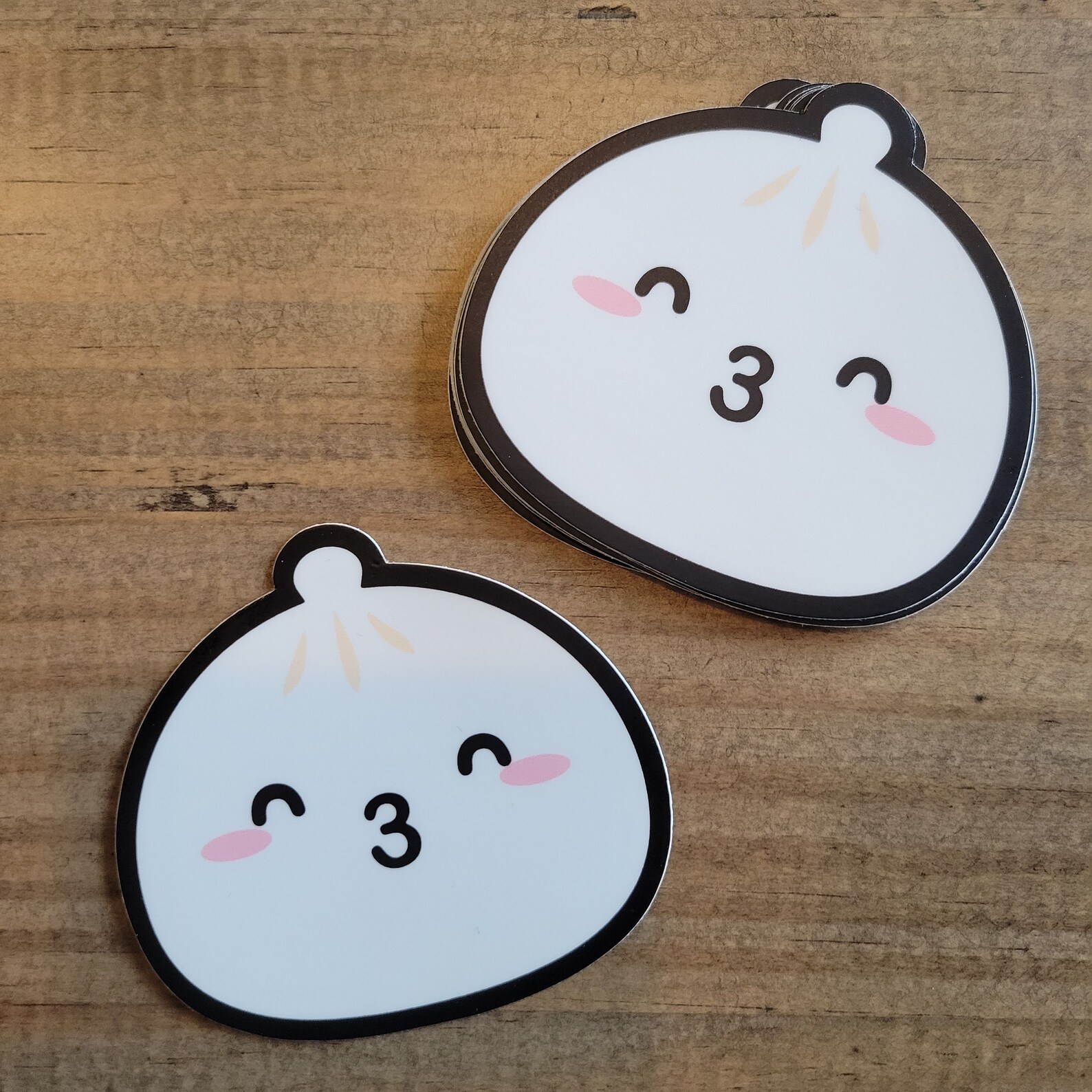 Dumpling Emoji Stickers Etsy