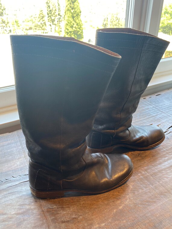 Vintage Fiorentini & Baker Women's Boots 37 Brown - image 3