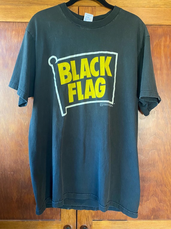 Black flag vintage t-shirt - Gem Black flag vintage t-shirt - Gem