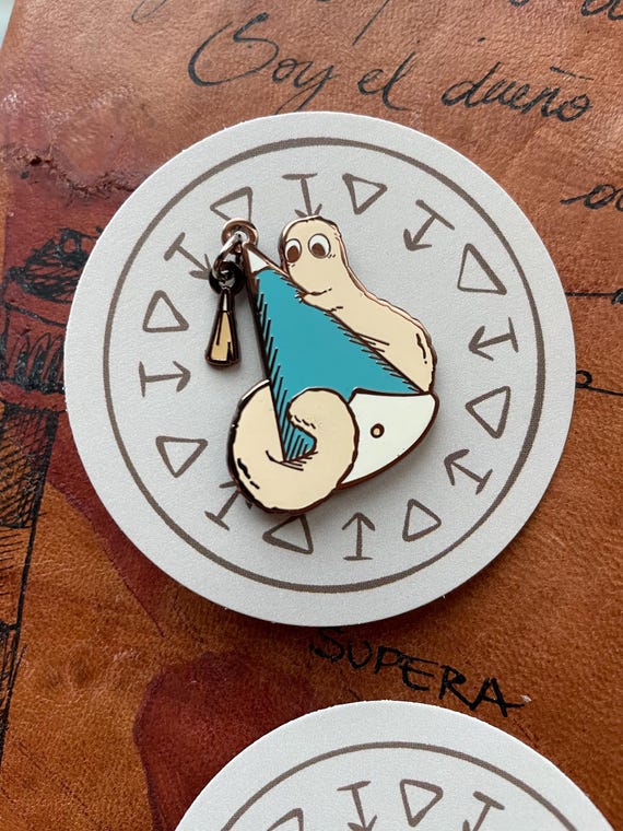 WHA: Brush Bug Enamel Pins - Etsy