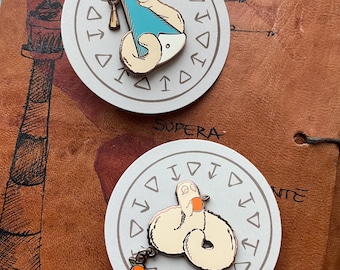 WHA: Brush Bug Enamel Pins