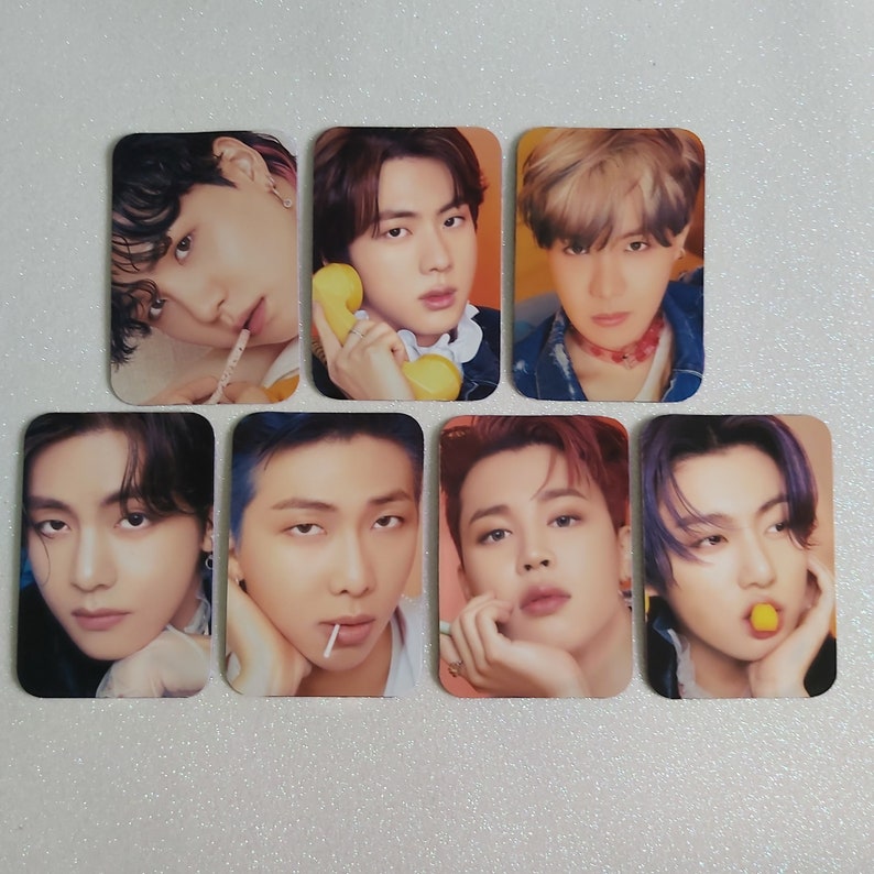 BTS butter photocard Kpop photocard BTS photocard Butter Etsy