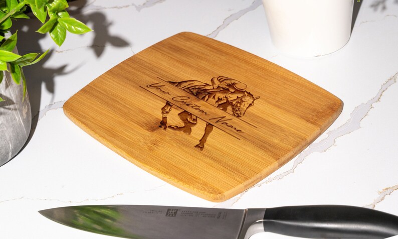 Louisville Horse Racing Cutting Board - Thumbnail 3
