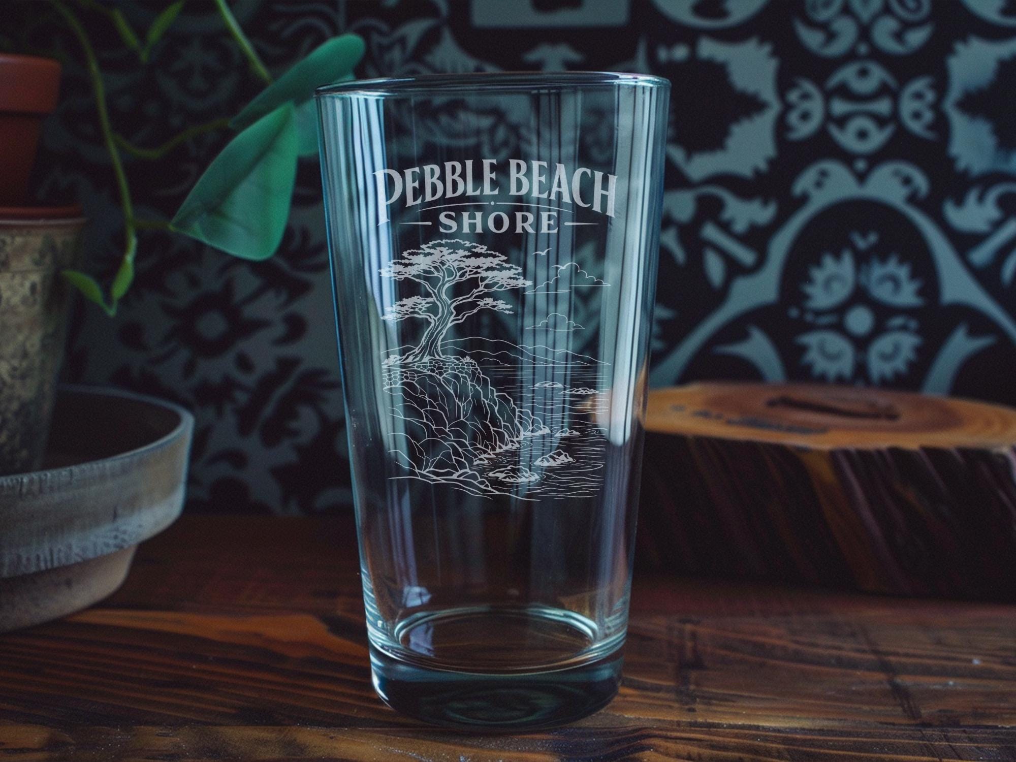 Pebble Beach Glasses - Etsy