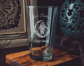Personalized Scuba Diving Pint Glass: Engraved Underwater Drinkware