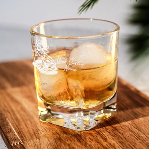 Frog Sitting on a Lilypad Whiskey Glass, Unique Barware, Gift for Whiskey Lovers, Home Bar Essentials, Novelty Drinking Glass