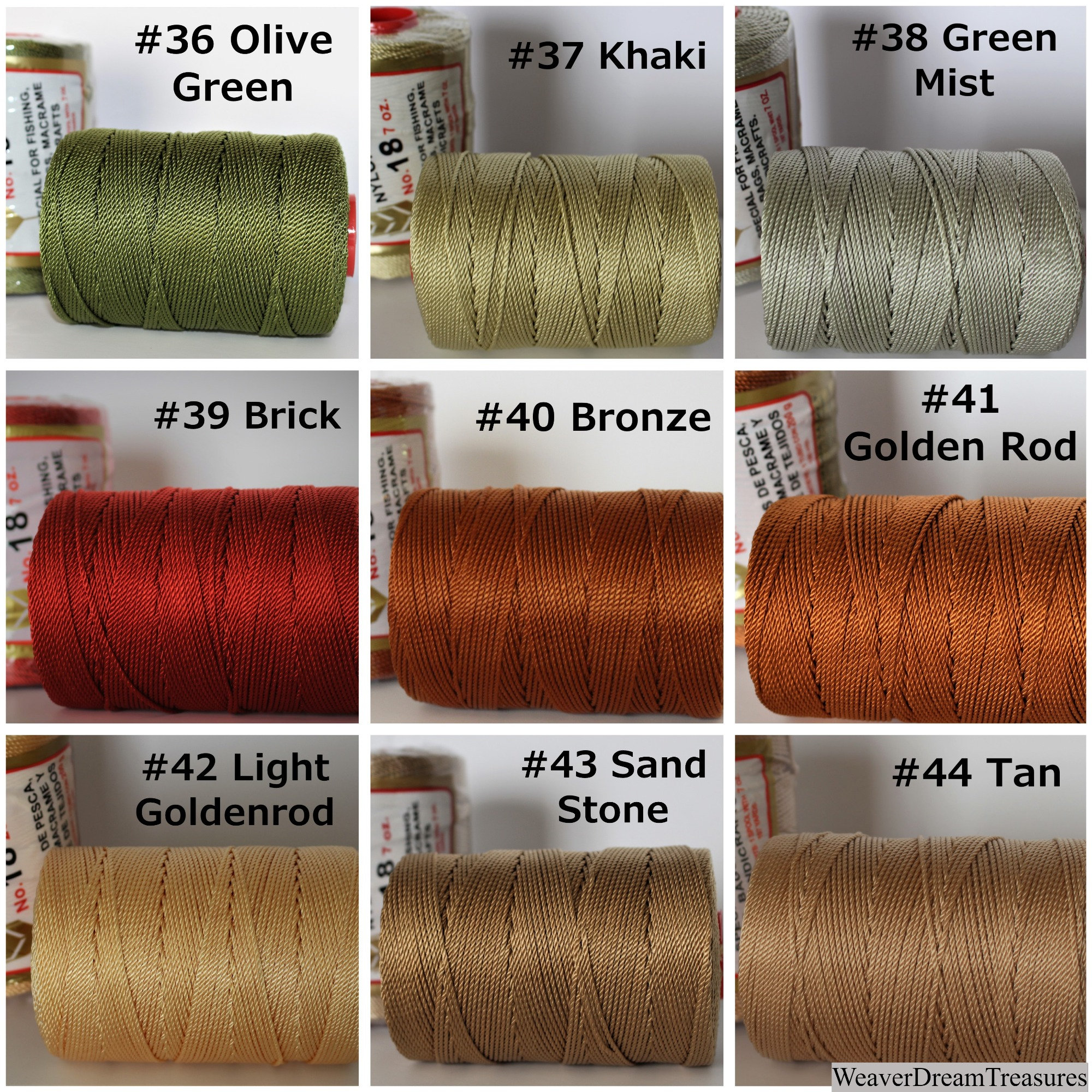 La Espiga No.18 100% Nylon Omega, Crochet Thread, Thread for Crafts, Nylon  for Knitting and Crochet, Nylon Thread, String Cord for Crochet -   Finland