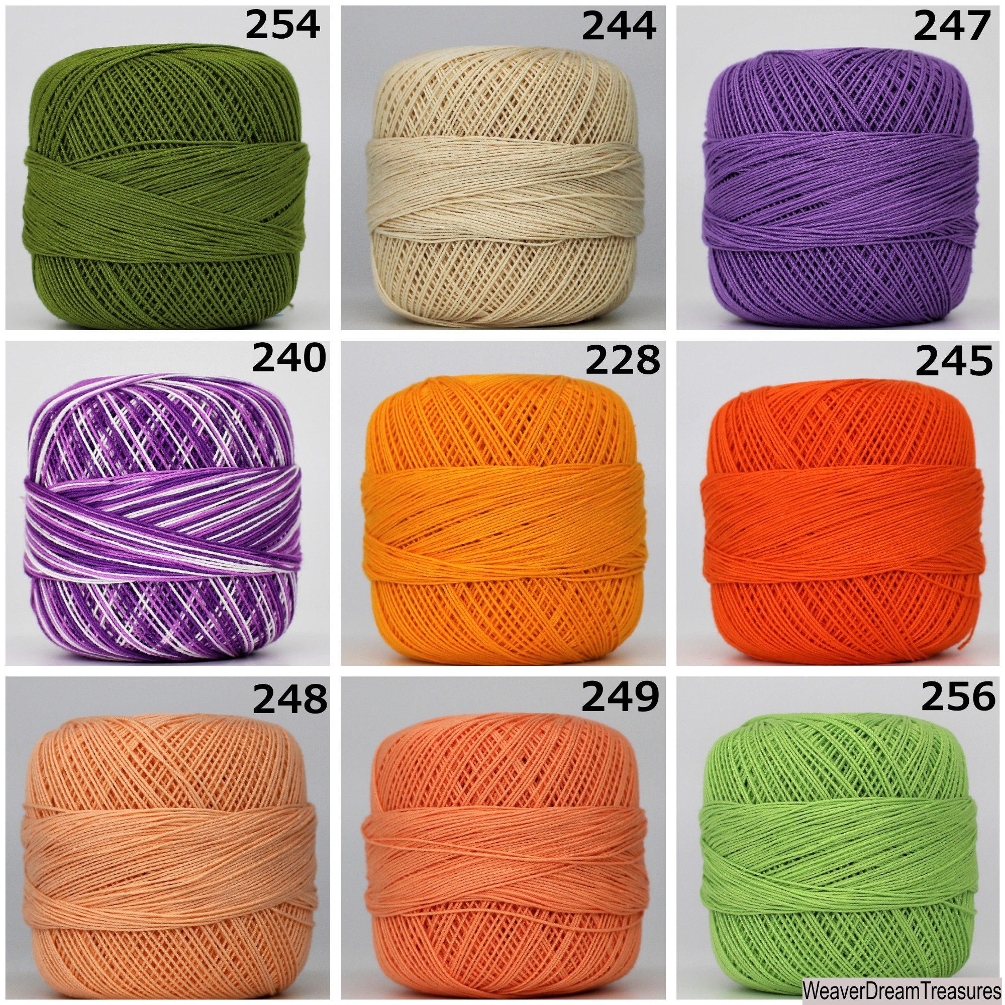 Crochet OMEGA NO.20 [30grs] - Hilo de algodón 100% mercerizado para  ganchillo fino - Color 32-Rosa 236