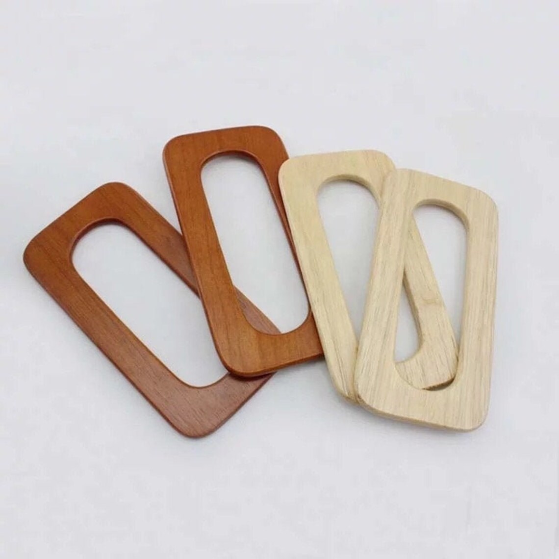 Wood handles for bags Purse handles bag making supplies Etsy