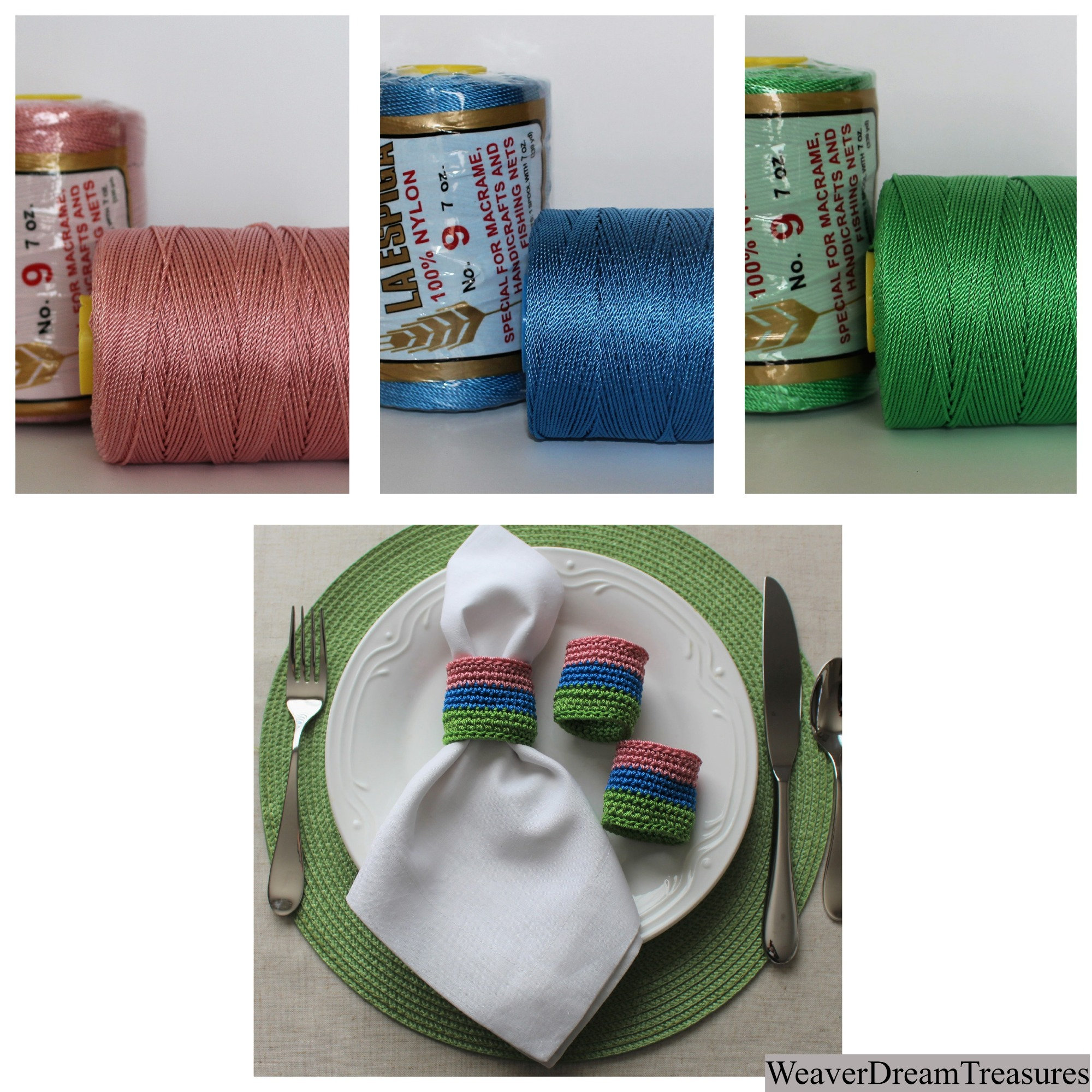  Nylon Cord 3 Spool DIY Jewelry Making Cord 1mm Nylon Thread  Crochet Knitting Bag Doll Craft String (Silver Grey&Red&Beige)