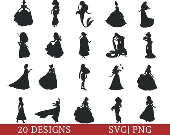 Free Free 77 Disney Princess Svg Black And White SVG PNG EPS DXF File