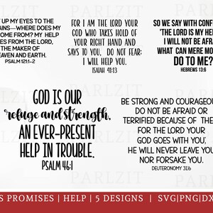 Help svg, Prosperity svg, Christian svg, Bible verse svg, scripture svg, religious svg, inspiring svg, confession svg, eps, dxf