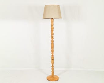 floor lamp Handcrafted Solid Wood  Lamps – Modern Minimalist Lighting | Mid-Century Design