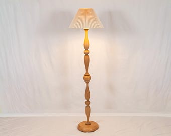 floor lamp wooden - standing lamp-Minimalist Rustic Lighting