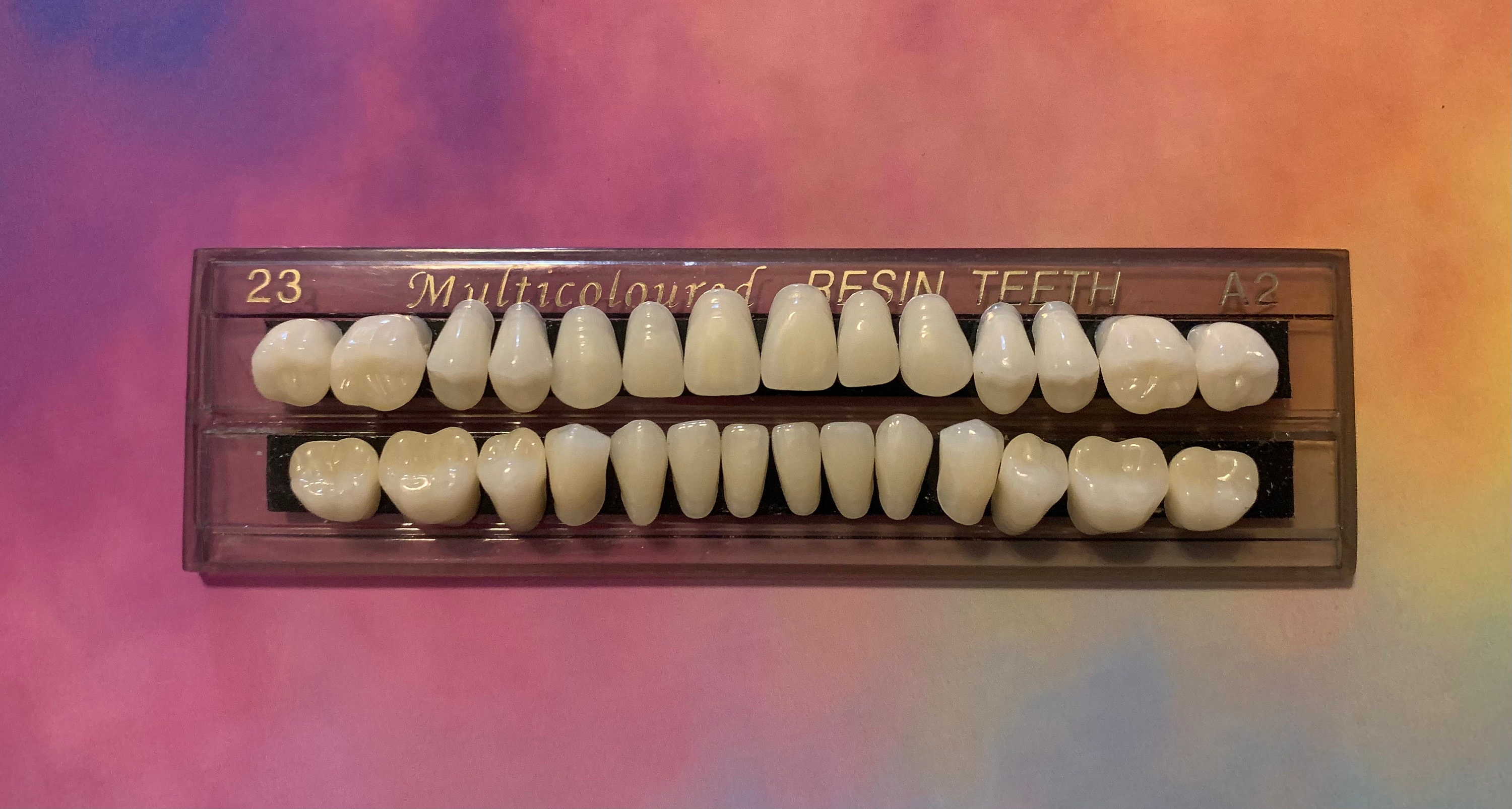 Resin Teeth 23/A2 Full Set 28pc Bundle/Kit for DIY Dentures Etsy