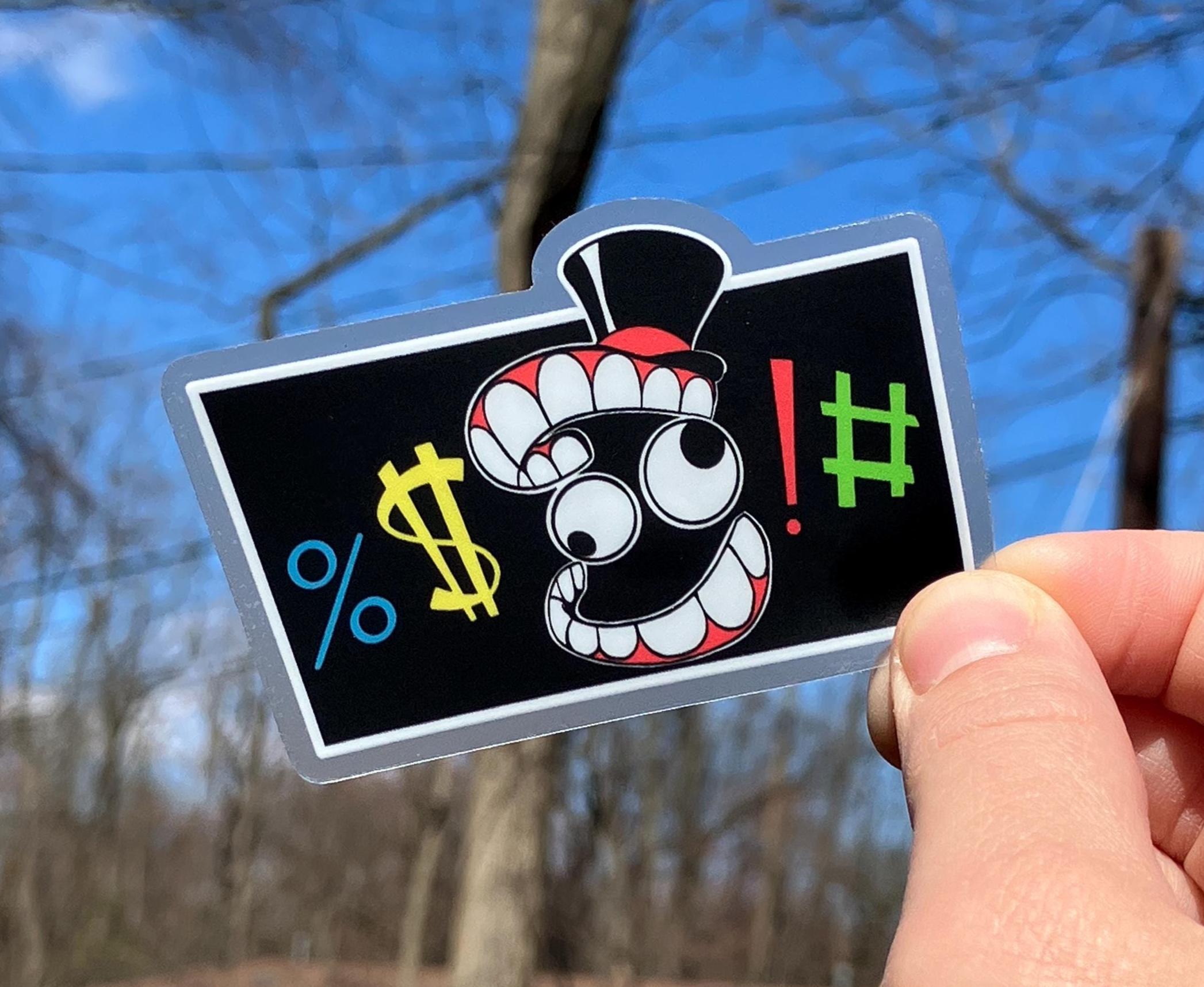 Censor Out Sticker The Amazing Digital Circus Bleep Censor Bar Vinyl Sticker - Etsy