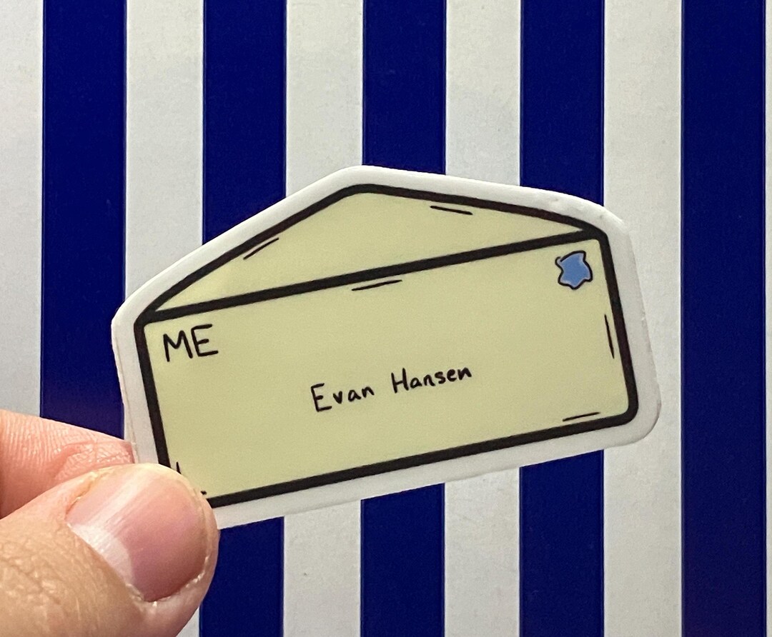 Sincerely, Me Envelope Dear Evan Hansen Inspired Broadway Musical Vinyl ...