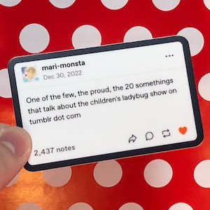 Sticker That Ladybug Show Tumblr Post
