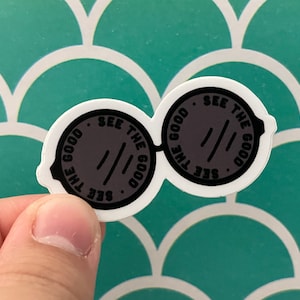 See the Good Sunglasses Sticker