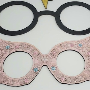 Big wizard glasses in set of 2