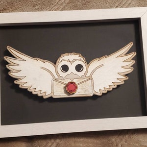 Owl Post Framed Art- Wizard decor- Wizard House- Wizard School- Wizard Alley- Wizard Art- Wizard Gift