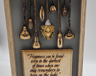 Von Zauberer inspirierter Fan Kunstdruck mit Lichtern und inspirierenden Zitaten Zauberer Wandkunst | Geschenk| Zauberhafte Drucke | Zaubererschule| Zauberer Dekor |