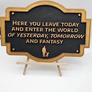 Walt inspired sign