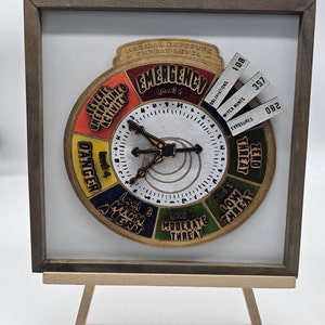 Harry Potter Weasley clock - wooden wall clock - personalize it - change  the names of the places