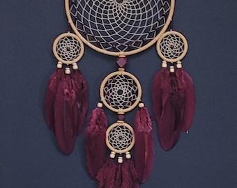 Pedido personalizado Atrapasueños Nativo Americano Hecho a mano Cuero/Gamuza Tú eliges el color LEER DESCRIPCIÓN