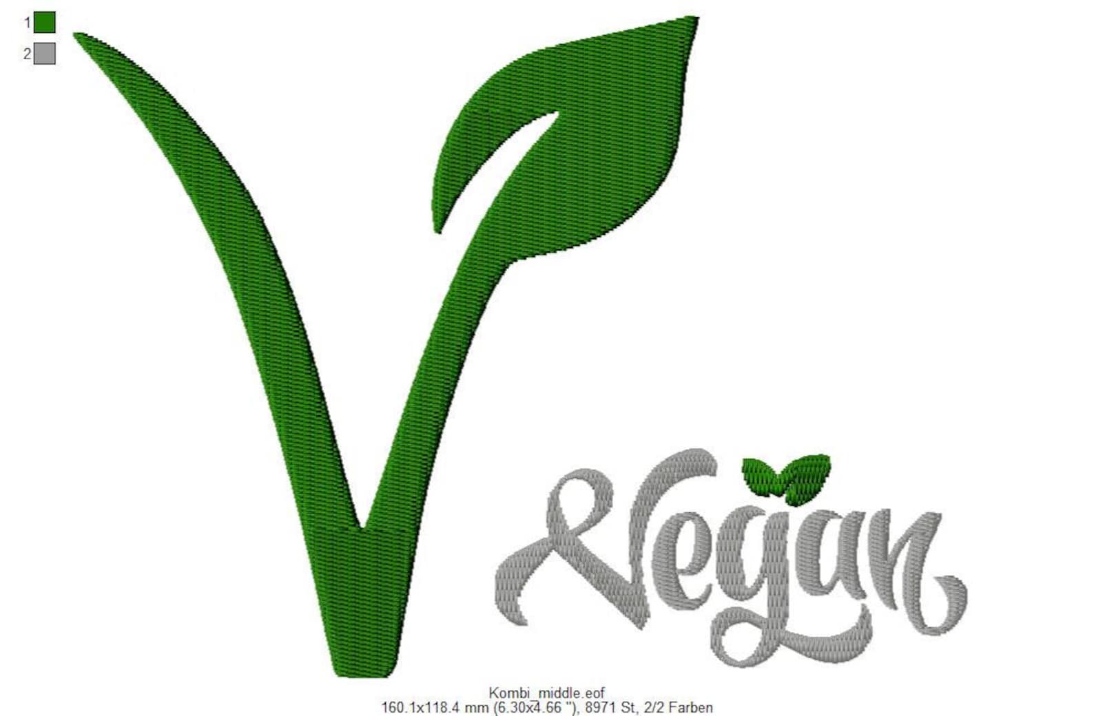 Embroidery designs vegan embroidery designs veggie embroidery  etsy Embroidery designs vegan embroidery designs veggie embroidery  etsy