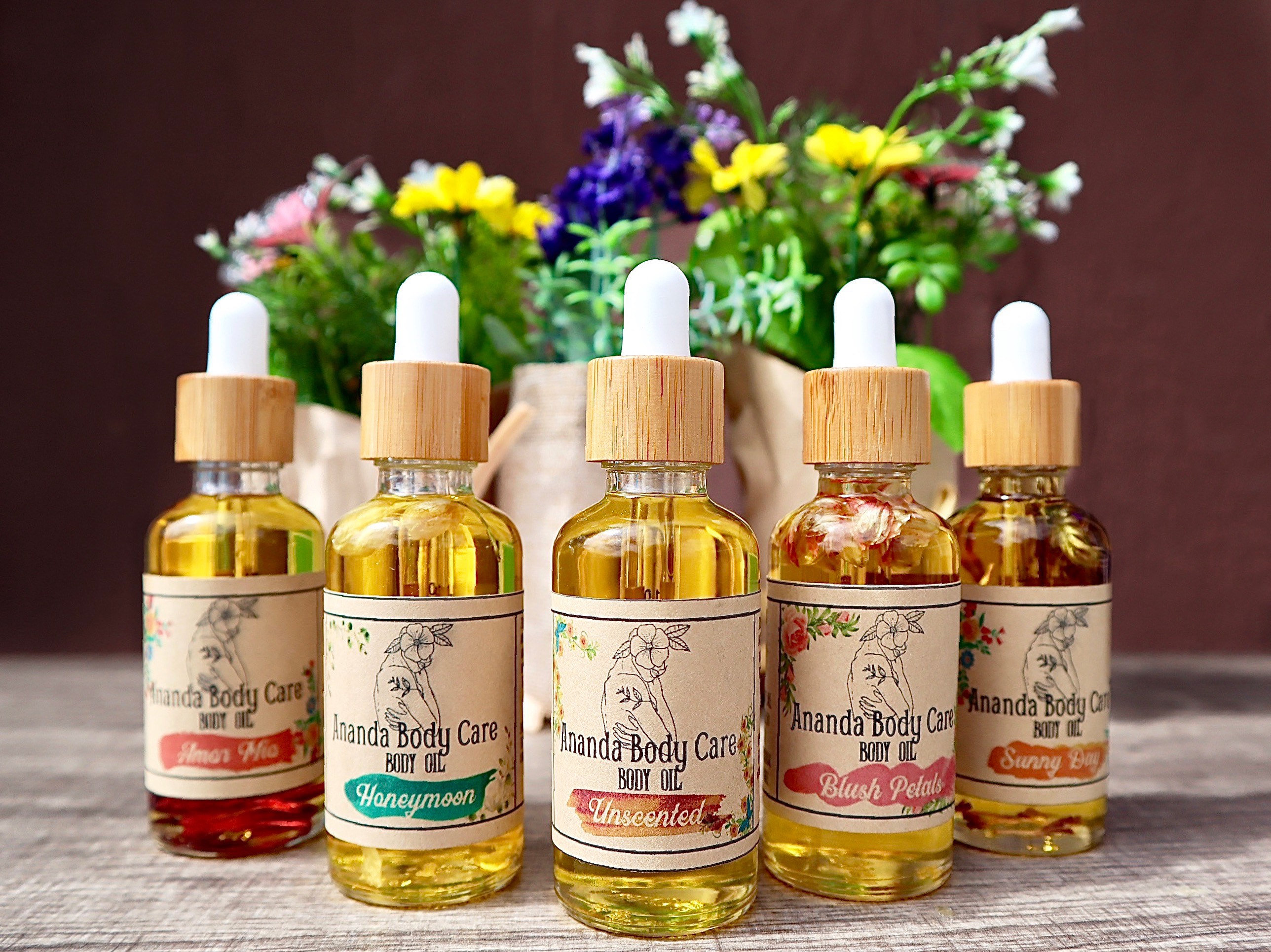 2 For 40 Body Oilsbody Oils Skin Oils Body Oil Natural Etsy