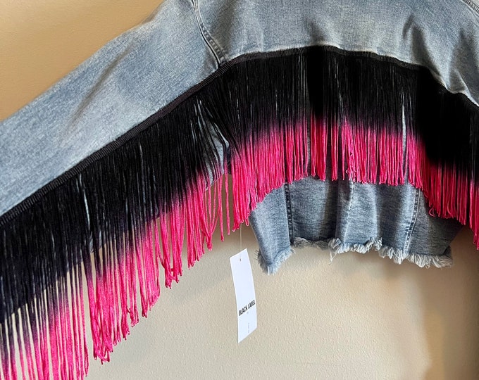 Fringe Jean Jacket