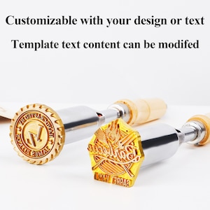 Custom branding iron for woodworking, Electric wood burning stamp for gift , Wedding wood branding iron custom, Branding iron for grilling
