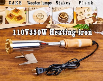 Custom branding iron for burgers / woodworking , Electric wood burning stamp custom, Custom wood branding iron, Wood stamp custom