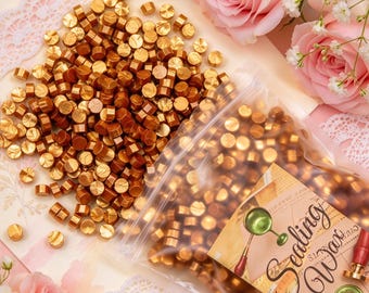 Wax Seal Beads for Wedding Invitations,Reusable Sealing Wax Beads, 30 Colors Available for Envelope Sealing