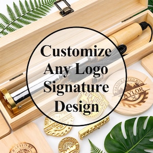 Custom Electric Branding Iron for Woodworking , Personalized Adjustable Temp Wood Burning Stamp with Heater , Custom Wood Branding Iron