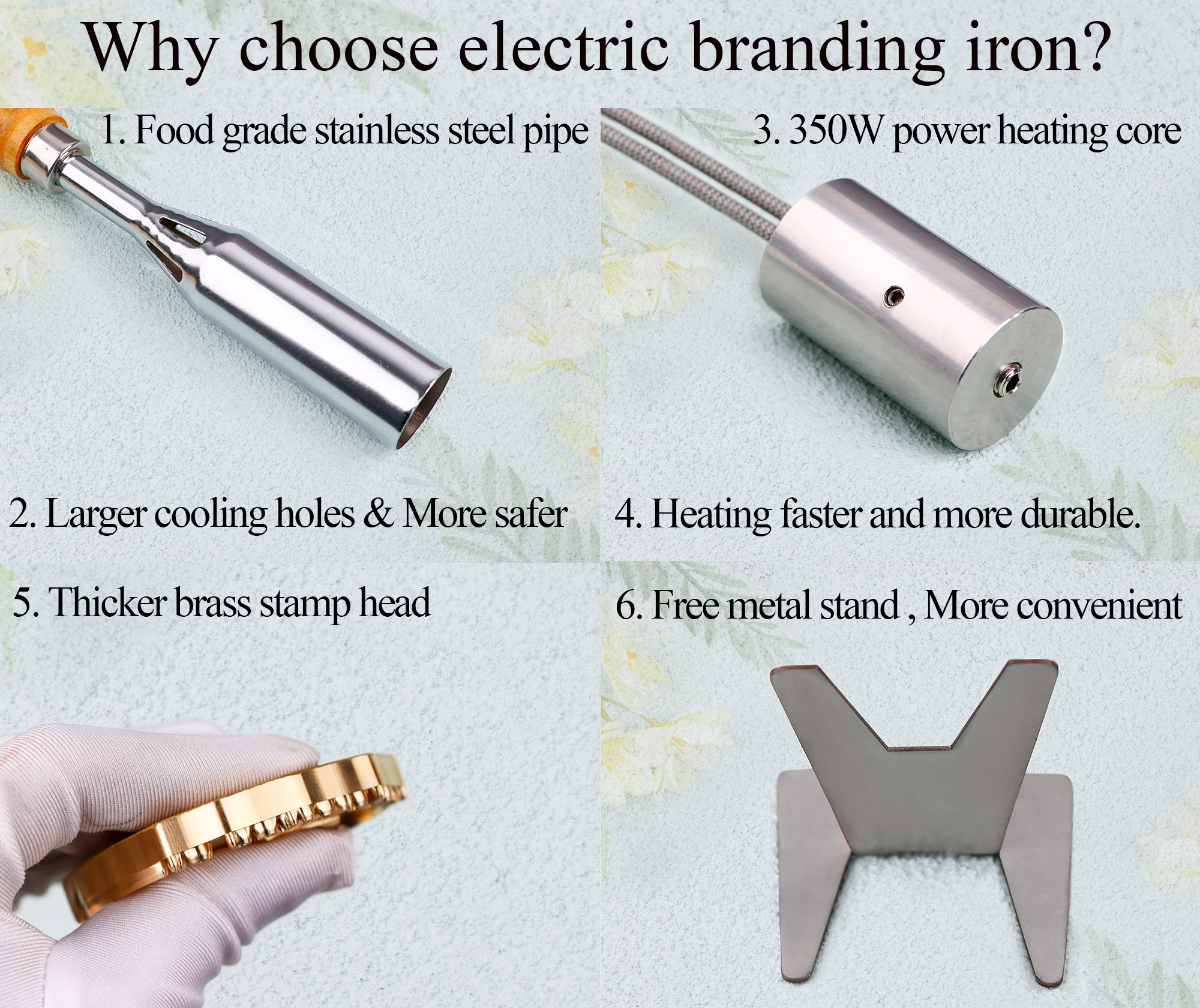 Custom wood burning stamp for woodworking , Electric wood stamp custom , Custom branding iron for wood, Brand iron,wedding wood stamp