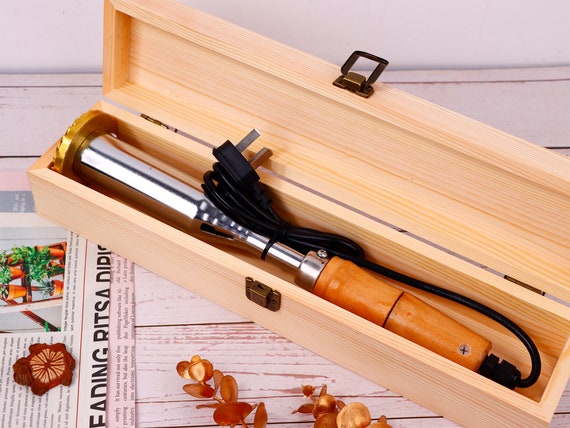 Custom Electric Branding Iron for Woodworking Wood Burning Stamp