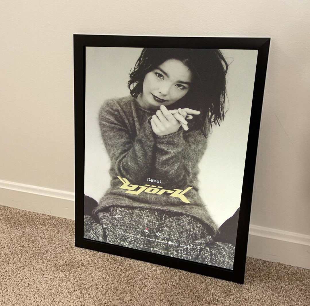 Bjork Debut Album Cover Poster - Etsy