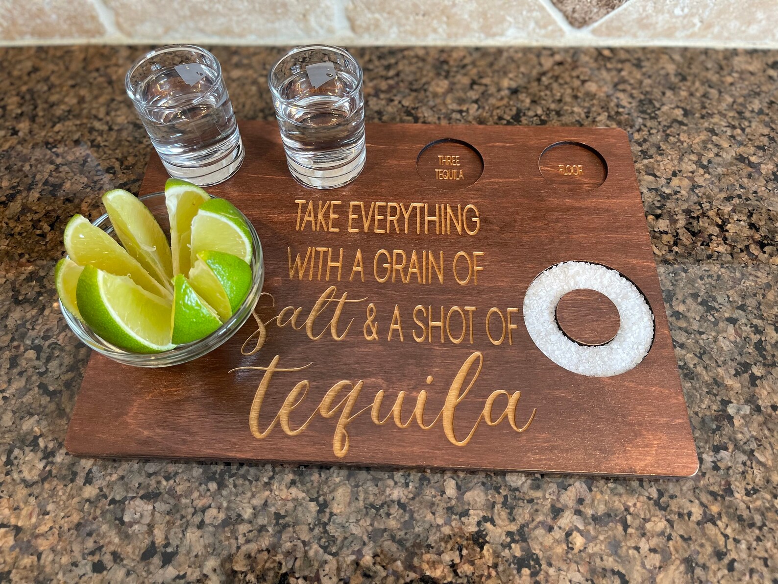 Tequila Flight Board Tequila Shot Flight Tray Shot Serving Etsy