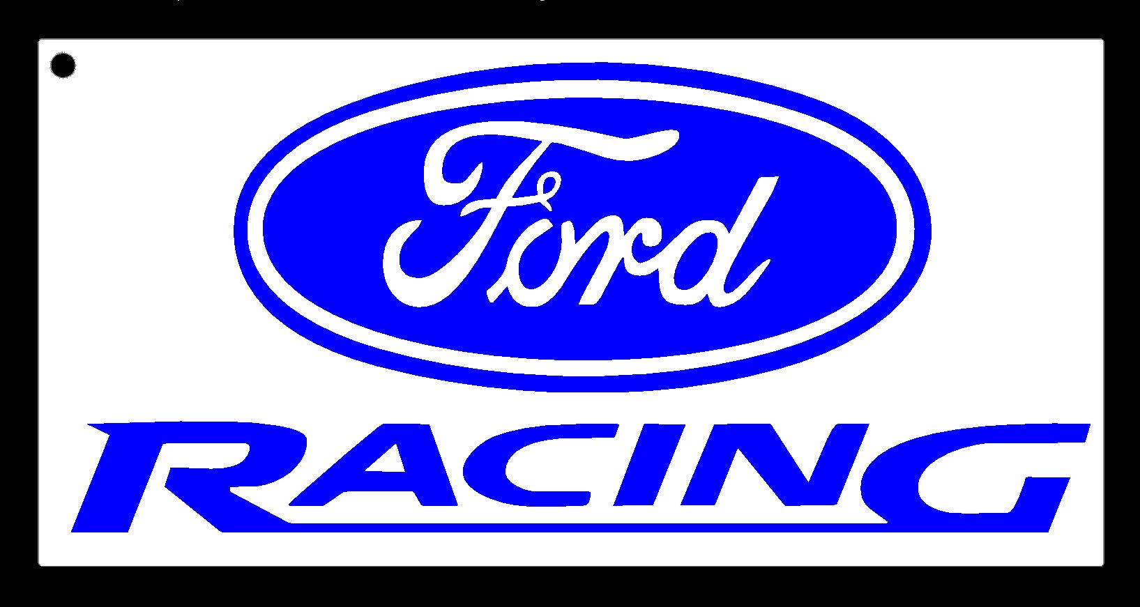 FORD Racing Keychain Design And Choose Your Own Colors