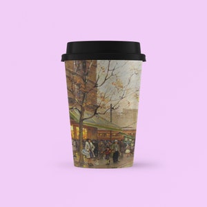Old Chicago, bicchieri di carta usa e getta Set di 24 bicchieri di carta per feste (8, 12, 16 once) Tazza da caffè, tazza da tè.