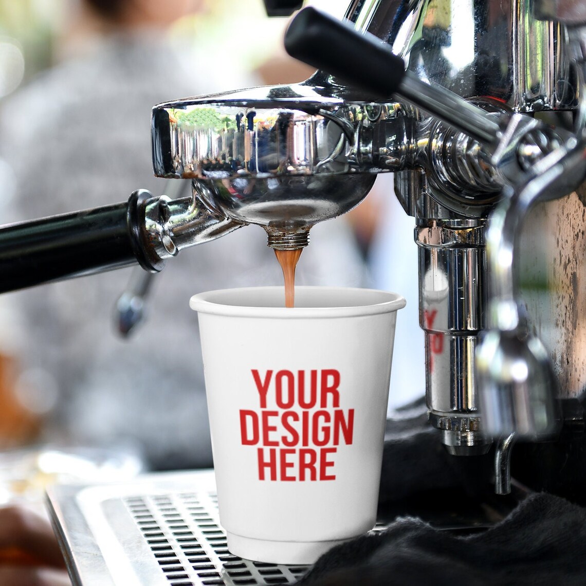 Personalized Disposable Cups Disposable Paper Cups Coffee Etsy